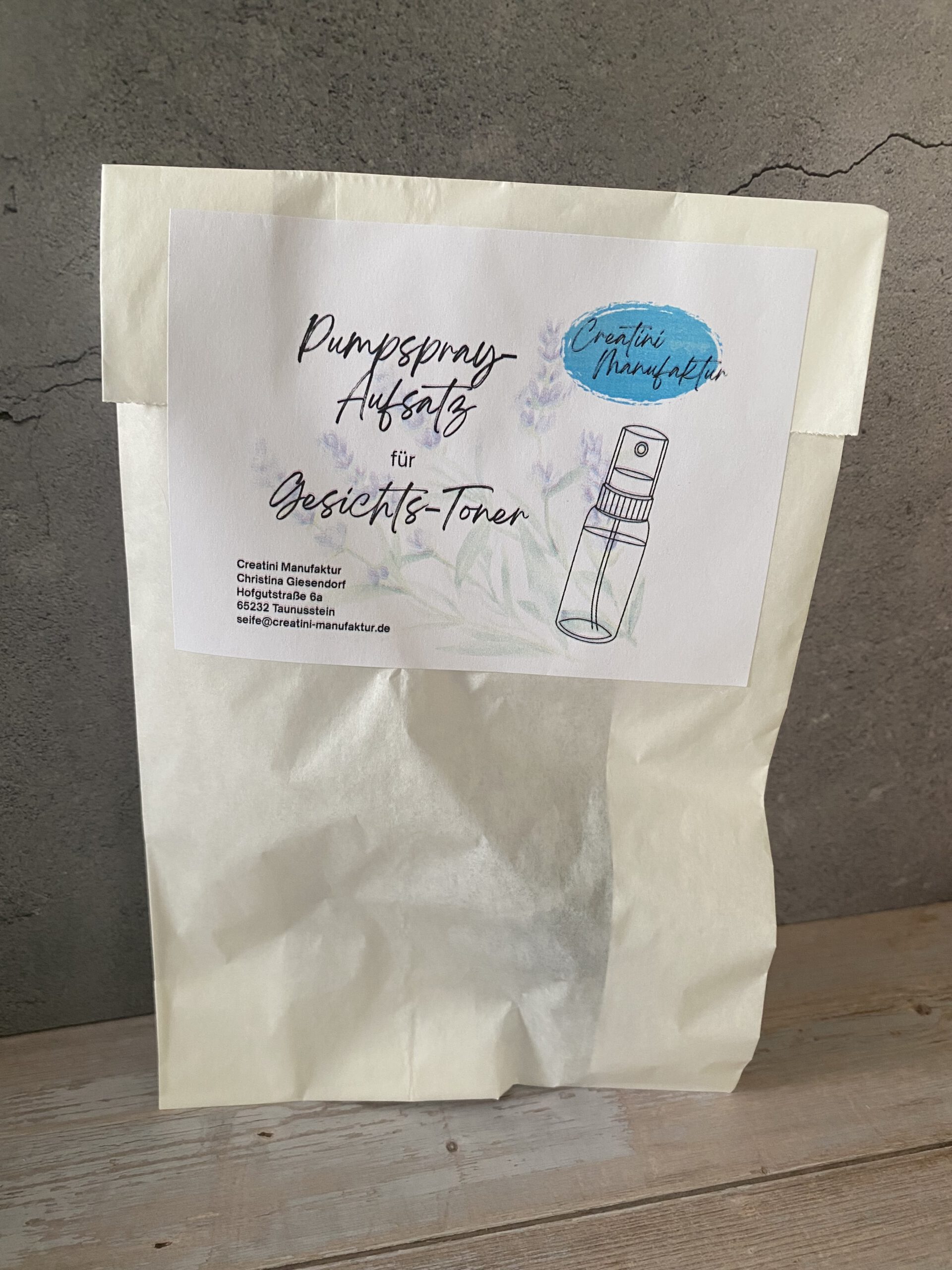Pumpspray-Aufsatz für Gesichtstoner – Bild 2